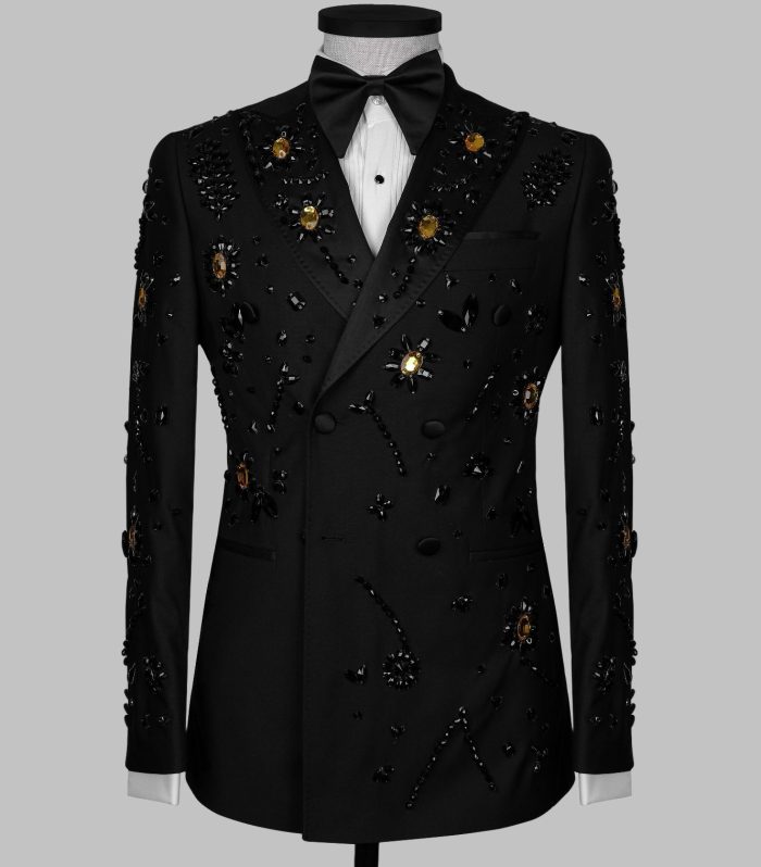 Eclipse Noir Embellished Tuxedo