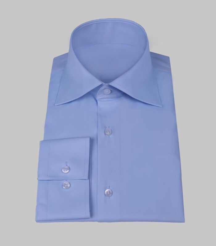 Azure Verity Cotton Shirt